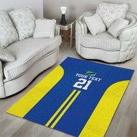 Tanzania Football Custom Area Rug Taifa Stars Go Champion - Wonder Print Shop