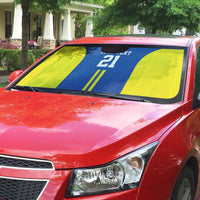 Tanzania Football Custom Auto Sun Shade Taifa Stars Go Champion - Wonder Print Shop