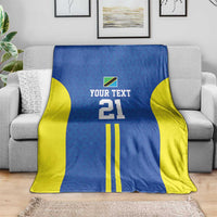Tanzania Football Custom Blanket Taifa Stars Go Champion - Wonder Print Shop