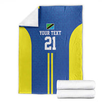 Tanzania Football Custom Blanket Taifa Stars Go Champion - Wonder Print Shop