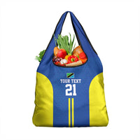 Tanzania Football Custom Grocery Bag Taifa Stars Go Champion - Wonder Print Shop