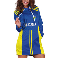 Tanzania Football Custom Hoodie Dress Taifa Stars Go Champion - Wonder Print Shop