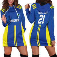 Tanzania Football Custom Hoodie Dress Taifa Stars Go Champion - Wonder Print Shop