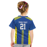 Tanzania Football Custom Kid T Shirt Taifa Stars Go Champion - Wonder Print Shop