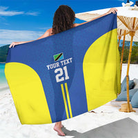 Tanzania Football Custom Sarong Taifa Stars Go Champion - Wonder Print Shop