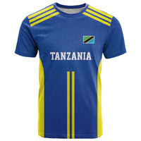 Tanzania Football Custom T Shirt Taifa Stars Go Champion - Wonder Print Shop