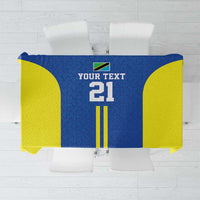 Tanzania Football Custom Tablecloth Taifa Stars Go Champion - Wonder Print Shop