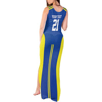 Tanzania Football Custom Tank Maxi Dress Taifa Stars Go Champion - Wonder Print Shop