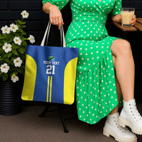 Tanzania Football Custom Tote Bag Taifa Stars Go Champion - Wonder Print Shop