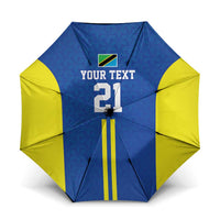 Tanzania Football Custom Umbrella Taifa Stars Go Champion - Wonder Print Shop