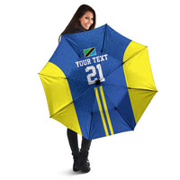 Tanzania Football Custom Umbrella Taifa Stars Go Champion - Wonder Print Shop