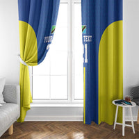Tanzania Football Custom Window Curtain Taifa Stars Go Champion - Wonder Print Shop