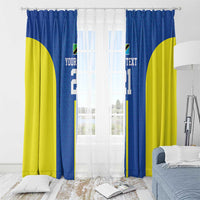 Tanzania Football Custom Window Curtain Taifa Stars Go Champion - Wonder Print Shop