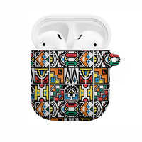 African Geometric Ndebele Patterns AirPods Case