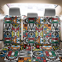 African Geometric Ndebele Patterns Back Car Seat Cover