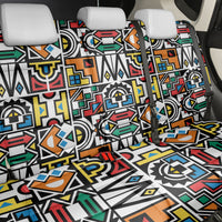 African Geometric Ndebele Patterns Back Car Seat Cover