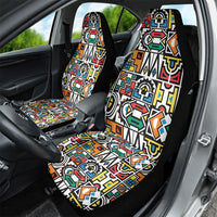 African Geometric Ndebele Patterns Car Seat Cover
