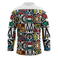 African Geometric Ndebele Patterns Hockey Jersey