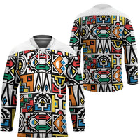African Geometric Ndebele Patterns Hockey Jersey