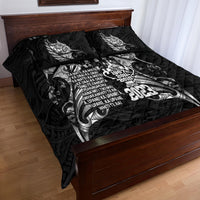 New Zealand Rugby Quilt Bed Set Black Haka Dance With NZ Champions History - Wonder Print Shop