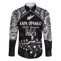 NZ Rugby Family Matching Short Sleeve Bodycon Dress and Hawaiian Shirt Kapa Opango Maori Haka With Years of The All Black Champions - Wonder Print Shop