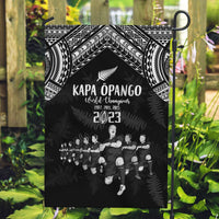 NZ Rugby Garden Flag Kapa Opango Maori Haka With Years of The All Black Champions - Wonder Print Shop