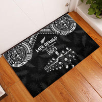 NZ Rugby Rubber Doormat Kapa Opango Maori Haka With Years of The All Black Champions - Wonder Print Shop
