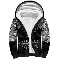 NZ Rugby Sherpa Hoodie Kapa Opango Maori Haka With Years of The All Black Champions - Wonder Print Shop