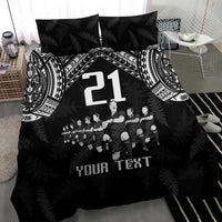Custom NZ Rugby Bedding Set Kapa Opango Maori Haka With Years of The All Black Champions LT9 - Wonder Print Shop