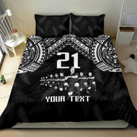 Custom NZ Rugby Bedding Set Kapa Opango Maori Haka With Years of The All Black Champions LT9 - Wonder Print Shop