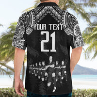 Custom NZ Rugby Hawaiian Shirt Kapa Opango Maori Haka With Years of The All Black Champions - Wonder Print Shop