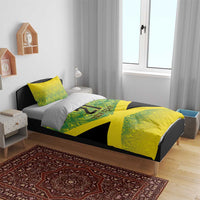 Custom Jamaica Reggae Boyz Bedding Set With Traditional Pattern LT9 - Wonder Print Shop