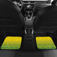 Custom Jamaica Reggae Boyz Car Mats With Traditional Pattern LT9 - Wonder Print Shop