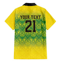 Custom Jamaica Reggae Boyz Family Matching Mermaid Dress and Hawaiian Shirt With Traditional Pattern LT9 - Wonder Print Shop