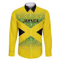 Custom Jamaica Reggae Boyz Family Matching Short Sleeve Bodycon Dress and Hawaiian Shirt With Traditional Pattern - Wonder Print Shop