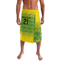 Custom Jamaica Reggae Boyz Lavalava With Traditional Pattern - Wonder Print Shop