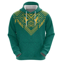 Jamaica Tribal Custom Football Hoodie Green Style - Wonder Print Shop