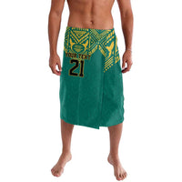 Jamaica Tribal Custom Football Lavalava Green Style - Wonder Print Shop