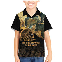 Gulf Of Mexico Family Matching Mermaid Dress and Hawaiian Shirt Historic Gulf of Mexico Map Since 1550