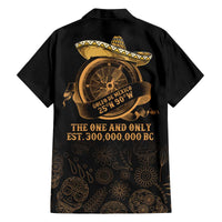 Gulf Of Mexico Family Matching Off The Shoulder Long Sleeve Dress and Hawaiian Shirt Historic Gulf of Mexico Map Since 1550