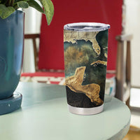 Gulf Of Mexico Tumbler Cup Historic Gulf of Mexico Map Since 1550