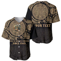 Gulf of Mexico Personalized Baseball Jersey Since 1569 Aztec Vingtage