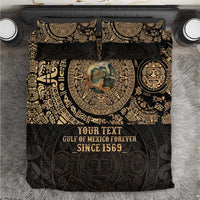 Gulf of Mexico Personalized Bedding Set Since 1569 Aztec Vingtage