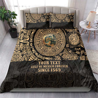 Gulf of Mexico Personalized Bedding Set Since 1569 Aztec Vingtage