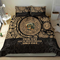 Gulf of Mexico Personalized Bedding Set Since 1569 Aztec Vingtage