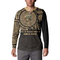 Gulf of Mexico Personalized Button Sweatshirt Since 1569 Aztec Vingtage