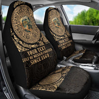 Gulf of Mexico Personalized Car Seat Cover Since 1569 Aztec Vingtage