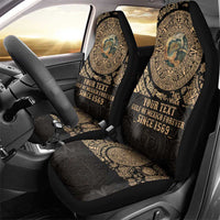 Gulf of Mexico Personalized Car Seat Cover Since 1569 Aztec Vingtage