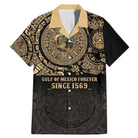 Gulf of Mexico Personalized Family Matching Mermaid Dress and Hawaiian Shirt Since 1569 Aztec Vingtage