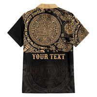 Gulf of Mexico Personalized Family Matching Off The Shoulder Long Sleeve Dress and Hawaiian Shirt Since 1569 Aztec Vingtage